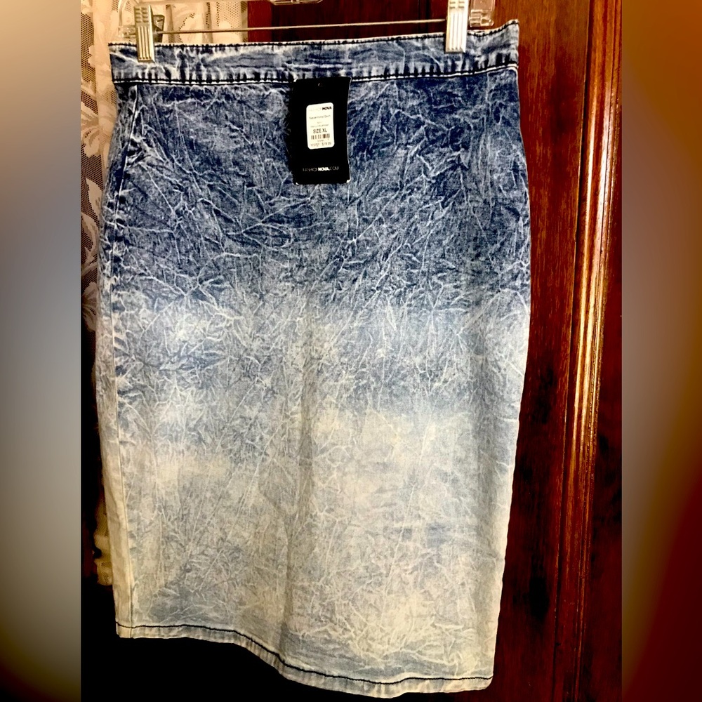 Brand new jean skirt